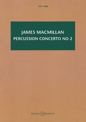 James MacMillan Percussion Concerto No. 2 (Taschenbuch)