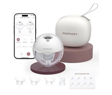 Momcozy M5 Smart App Controlled Hands Free Breast Pump Single  New Open Box