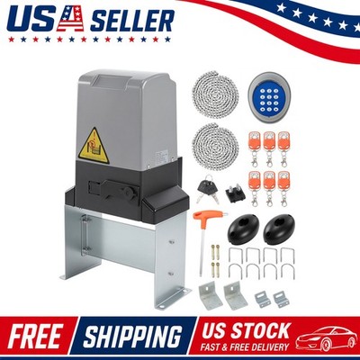 4400lbs Electric Automatic Sliding Gate Opener Motor with APP Remote Keypad