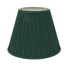 33053, Hardback Empire Transitional Spider Lamp Shade, Mushroom Pleated Dark Gre