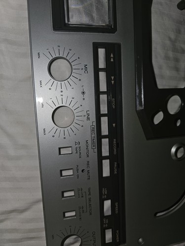 TEAC X-300R Reel to Reel Recorder Faceplate - Foto 4 di 24