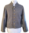 Civil War Confederate Shell Jacket Infantry Size 42 Brass I Buttons Cotton USA