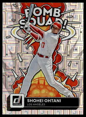 2022 Panini Donruss - Bomb Squad Shohei Ohtani #BS-3 Vector