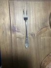 Vintage Pickle/Olive 2 Prong Fork Wallace Rose Point Sterling Silver
