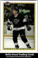 1990-91 Bowman Luc Robitaille #152 Los Angeles Kings NHL Hockey