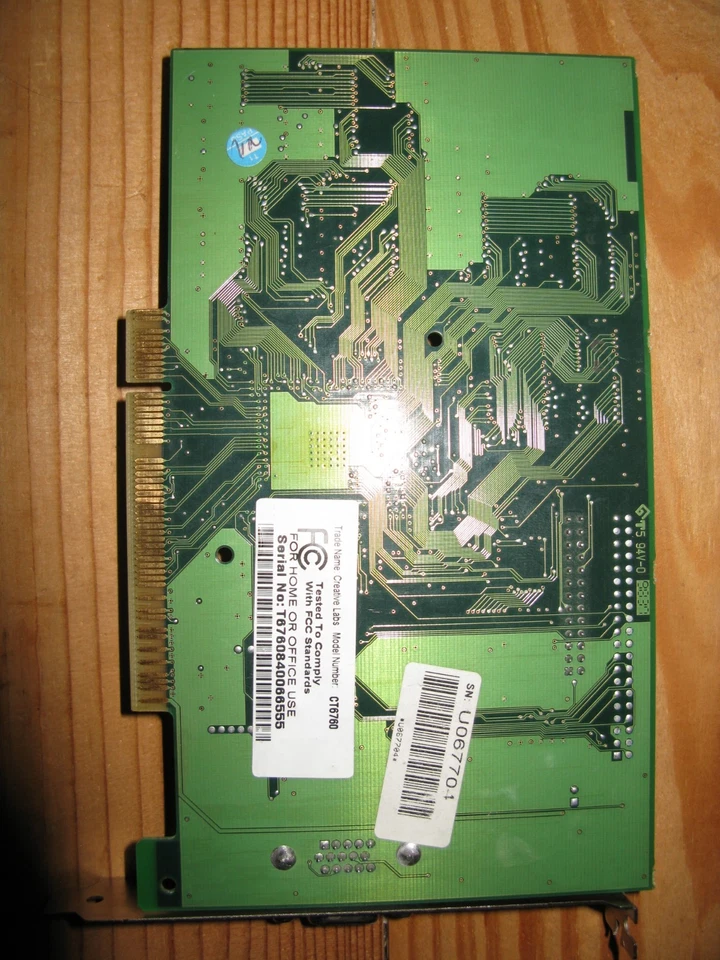 Tarjeta de video 3DFX CT6760 Voodoo Banshee PCI Foto 2 de 4