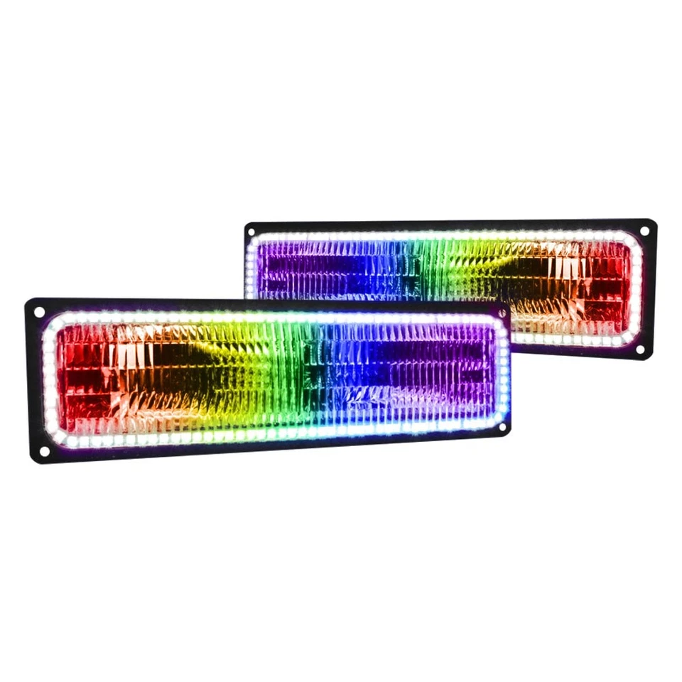 LED Halo Headlights Factory Surface Add On Custom Lights ColorSHIFT 2275-330 Foto 3 de 4