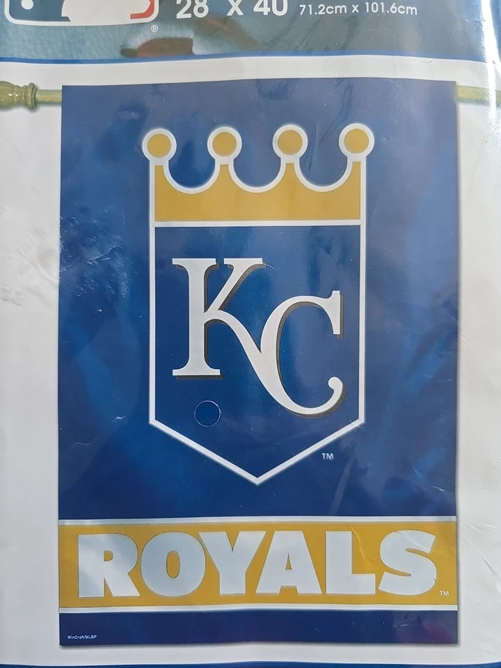 Kansas City Royals House Flag  Large 28"x 40" Indoor/Outdoor Flag - Image 2 of 3