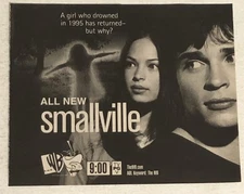 Smallville Tv Show Print Ad Advert Tom Welling Kristen Kruek John Schneider Tpa2