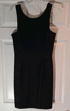 Banana Republic Womens Size 6 Black Sleeveless Shift Dress CW-24