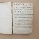1741 - RARE OLD RELGIOUS BOOK - WELSH TEXT. DUTIES AND PRINCIPLES OF RELGION