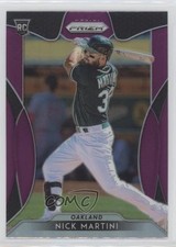 2019 Panini Prizm Tier III Purple Prizm Nick Martini #280 0o6v