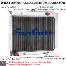 3Row Radiator For 1969-1971 70 Dodge D100 D200 D300 W100 W200 W300 Pickup 6.3L