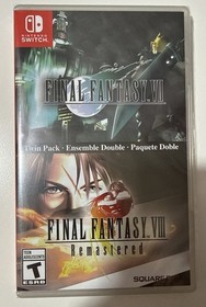 Final Fantasy VII & Final Fantasy VIII Remastered Twin-Pack - Nintendo Switch