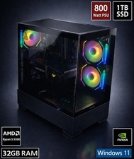 AMD RYZEN 5 5500 Gaming PC - 32GB RAM - 1TB SSD - RTX 5060
