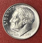 1953 D Roosevelt Silver Dime, Choice to Gem Uncirculated.