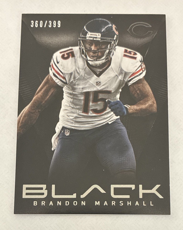 2013 Panini Black - Brandon Marshall #27 /399 Chicago Bears
