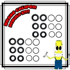 Front Disc Brake Caliper Rebuild Repair Kit for Dodge Challenger 2015-2022