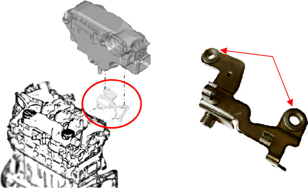 8 Untere SilentblöCke FüR LuftfiltergehäUse Noir 1436.S4 1436H5 Newparts-image