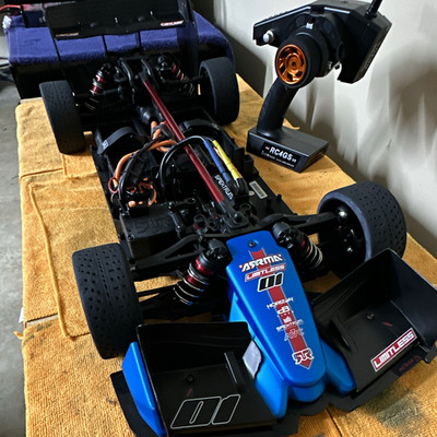 ARRMA Limitless 1/7 4WD new motor and esc.  Only ran once before upgrades.