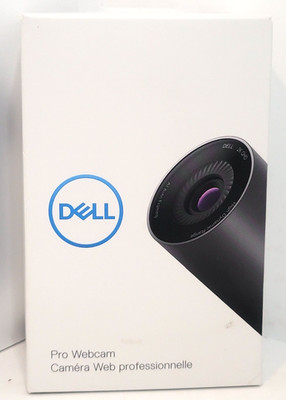 Dell Pro Webcam WB5023 Black  2K QHD Mfg 3/2025 Brand New Sealed Fast Ship