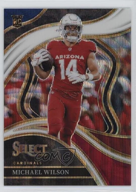 2023 Panini Select Club Level Tri-Color Prizm 140/149 Michael Wilson #234 11qd