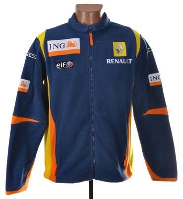 RENAULT TEAM RACING FORMULA 1 2008/2009 FLEECE JACKET S ALONSO ERA