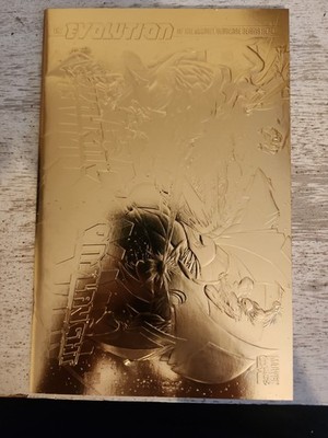 Onslaught: Marvel Universe #1 22 Karat Gold Limited Edition Rare VF/NM