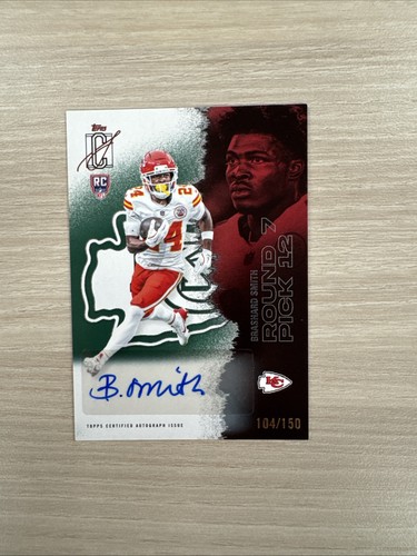 2025 Topps Brashard Smith Shop for 2025 Topps Signature Class Football Rookie autographs on eBay (Raw)