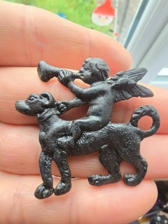 Exceptional Antique Ancient Medieval Tudor Stuart Pilgrims Badge Harness Mount