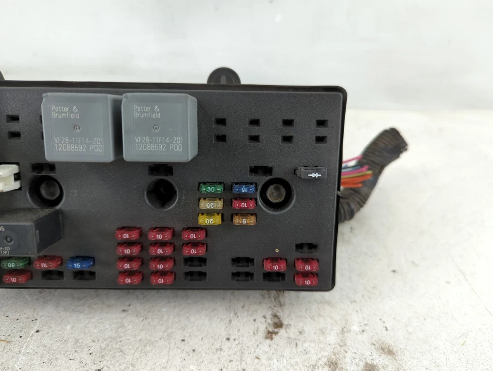 Saturn Sw2 1998 caja de fusibles caja de fusibles módulo de relé Q52IY Foto 4 de 4