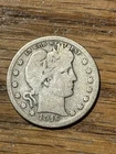 1916 D Barber Quarter VG Details