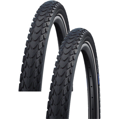 Pack of 2 Schwalbe Marathon Mondial Tire 700 x 35 TPI 67 Clincher Wire Road