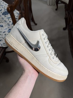 Nike Air Force 1 Travis Scott size 13 Size 13 - Nike Air Force 1 x Travis Scott Sail 2018  main image 4