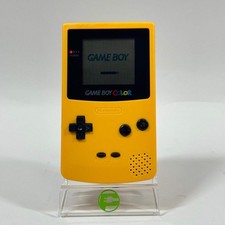 Nintendo GameBoy Color Handheld Game Console Only CGB-001 Yellow
