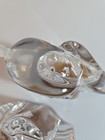 Lenox Crystal American Flag Shaped  Blue Crystals Salt Pepper Shakers — photo 9