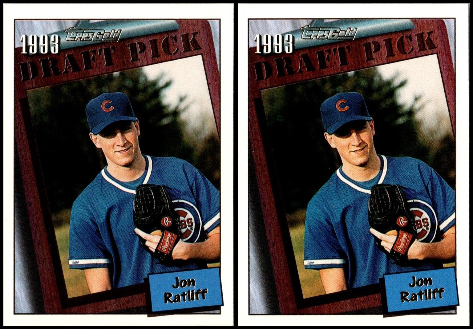 Topps Jon Ratliff (2) Card Lot - Auctionliner