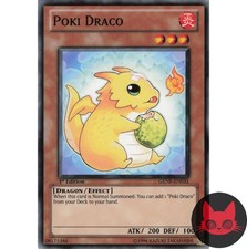 Yugioh Poki Draco GENF-DE031 Common 1. Auflage NM