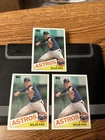 1985 Topps Nolan Ryan (3) card lot - EX/NM