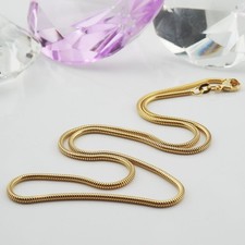 Kette Collierkette Goldkette Schlangenkette 585 Gelbgold 14K 6,4 Gramm 40 cm