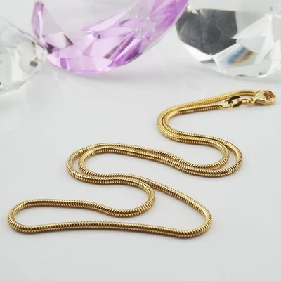 Kette Collierkette Goldkette Schlangenkette 585 Gelbgold 14K 6,4 Gramm 40 cm - Bild 1 von 4