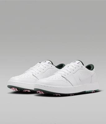 NEW NIKE Air Jordan 1 Low G Spiked IQ3417-100 Masters golf shoes