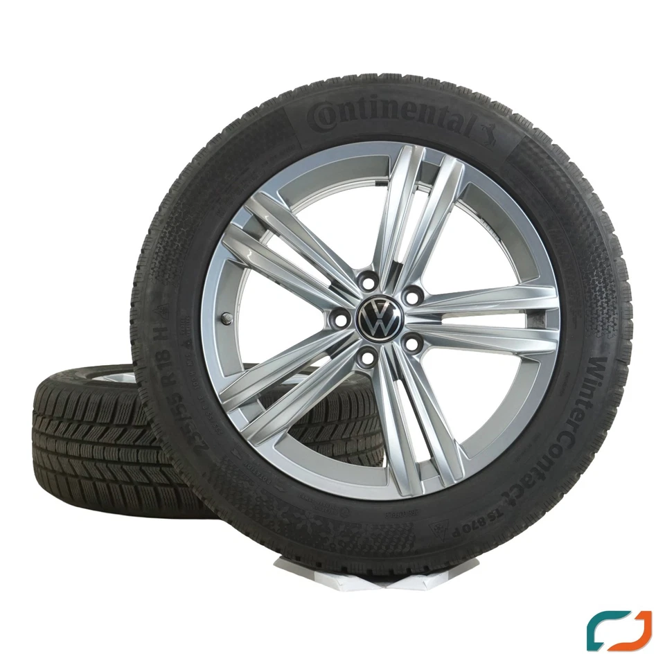 Original VW Tiguan 2 AD1 Winterräder Winterreifen Sebring 235/55 R18 104H RDKS - Bild 4 von 4