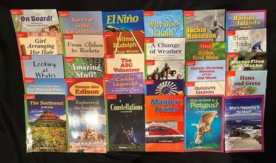 4th Grade Readers Large Lot of 30 Books Macmillan / McGraw Hill Reading Books