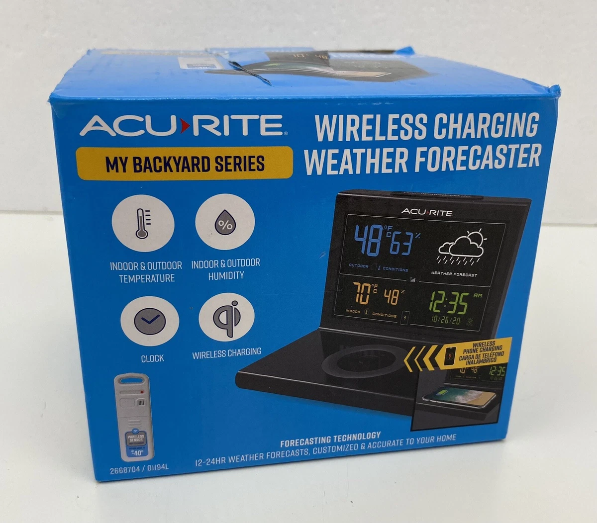 AcuRite Digital Weather Station With Wireless Charging Pad, 43 OFF