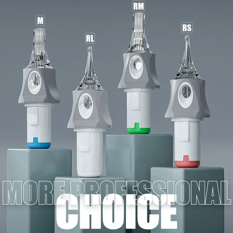 Caja de 50 cartuchos de tatuaje extra suaves Dragonhawk Glide RL/RS/M/RM Foto 2 de 3