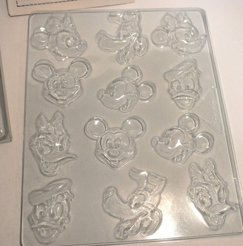 Vintage Disney Sweet Treats Candy 1982 Chocolate Plastic Molds With Instructions - Picture 8 of 24