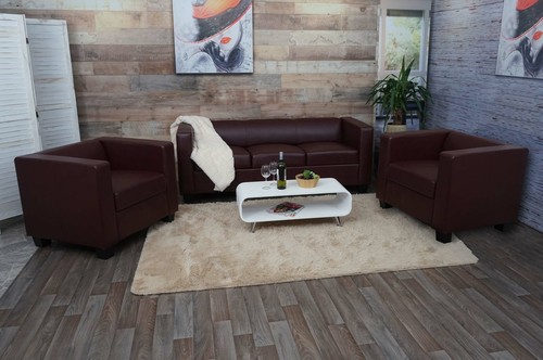 3-1-1 Sofagarnitur Couchgarnitur Loungesofa Lille - Bild 12 von 24