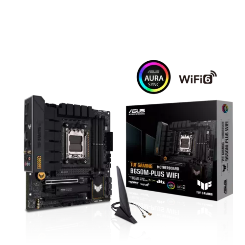 ASUS TUF GAMING B650M-PLUS WIFI AMD B650 AM5 MicroATX Motherboard DDR5 [NEW]