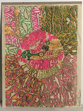 Rare 1968 OOAK Psychedelic Show Original Art Signed By Peter Seydel Vincent